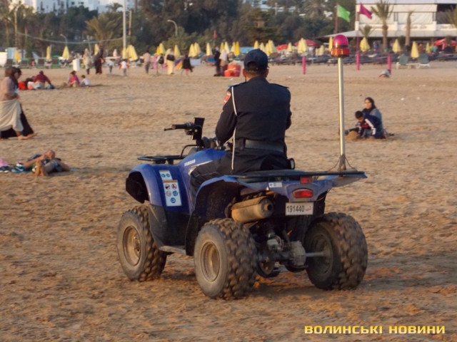 Пляжний патруль в Агадирі категорично забороняє фотографувати